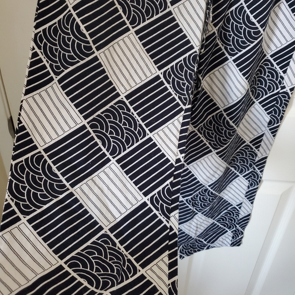 Navy Blue and White Pajamas Medium - Picture 6 of 17